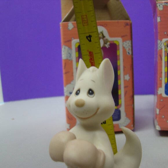 LOT of 3 pcs Precious moments, 1993-1997 in box membership items - Picture 12 of 16